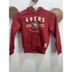 NFL San Francisco 49ers Boys Size 7 Hoodie Sports Football Youth